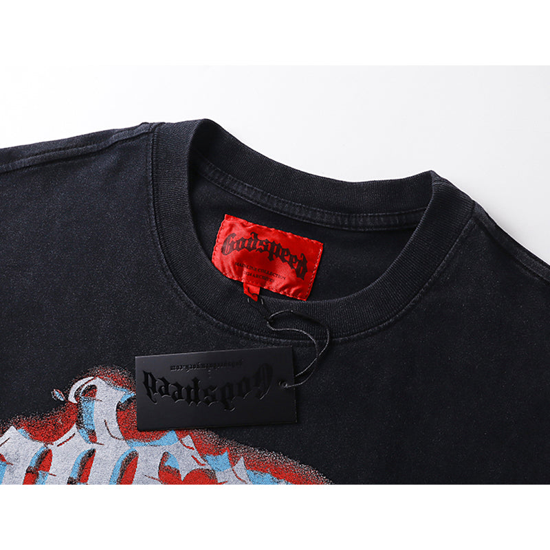 Godspeed T-shirts Retro Fantasy Pattern