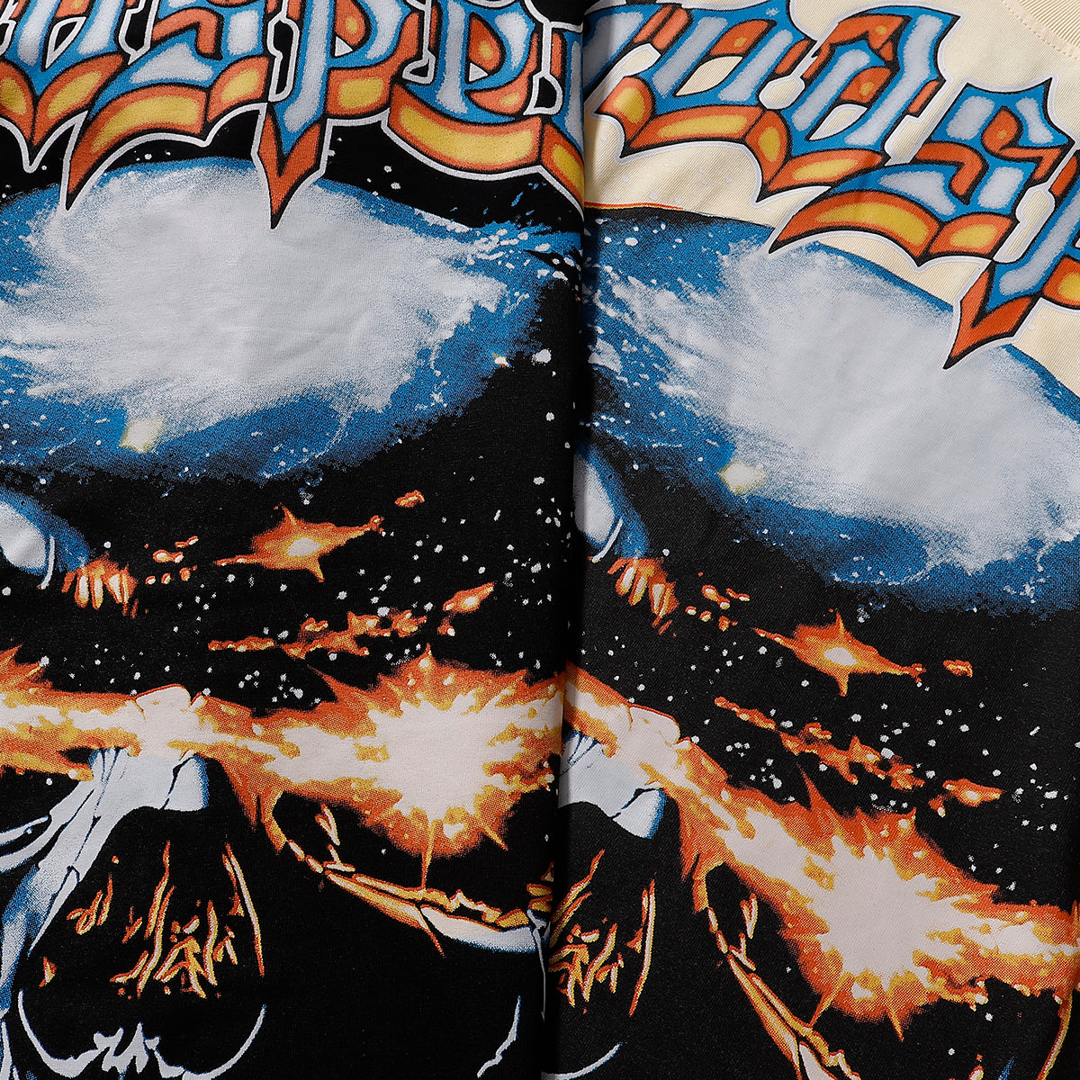 Godspeed T-shirts Star Shock Skull Print Cotton Casual Short Sleeve Men and Women