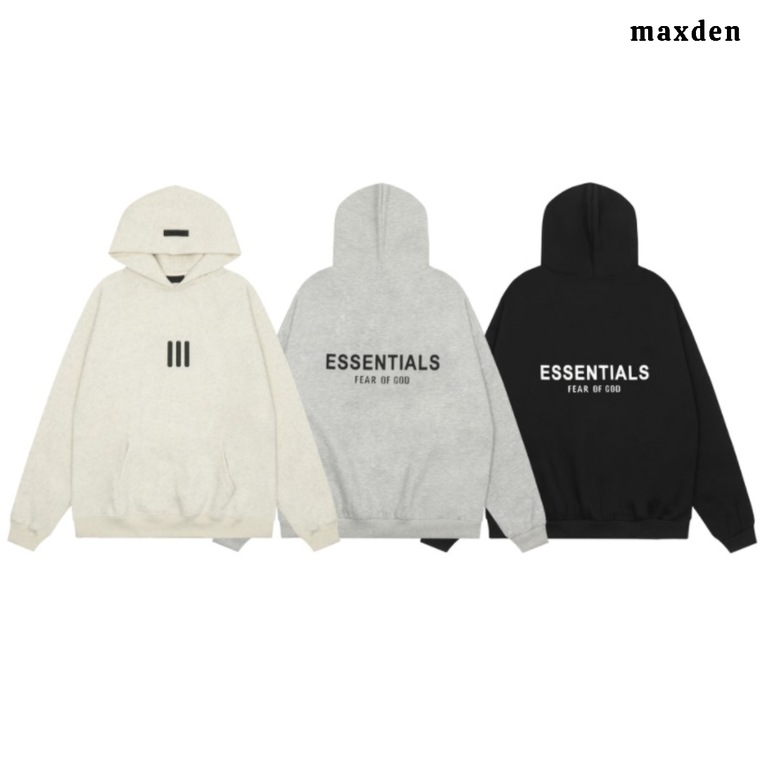 ESSENTIALS 3Logo HOODIE + FREE TRACKPANTS