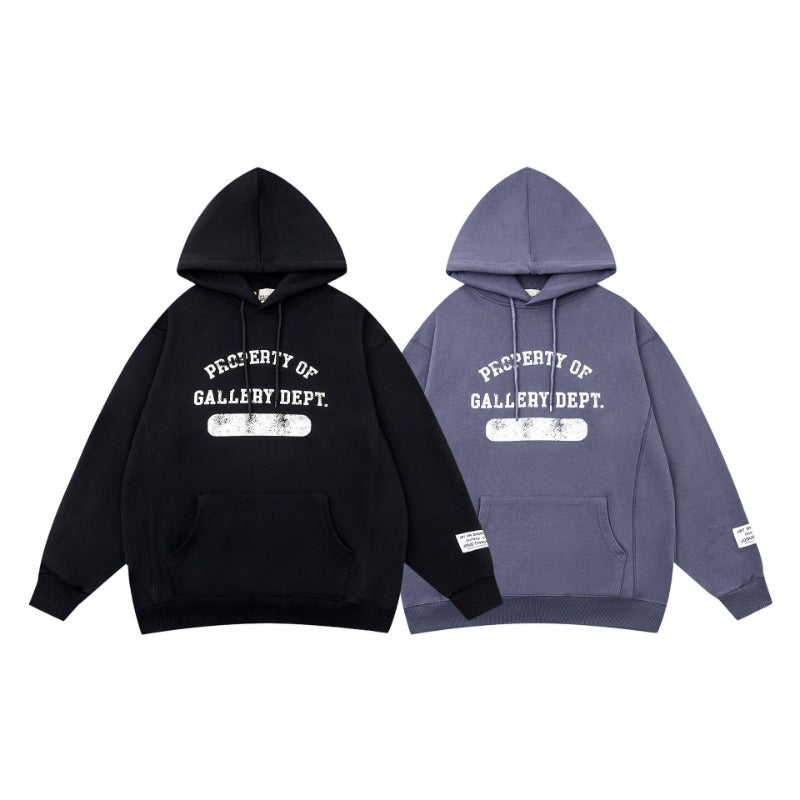 Gallery Dept Hoodie Letter Print Hoodie Sweater