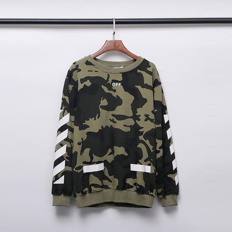 Bathing Ape Sweatshirts Autumn and Winter off Camouflage Arrow Men's Sweater