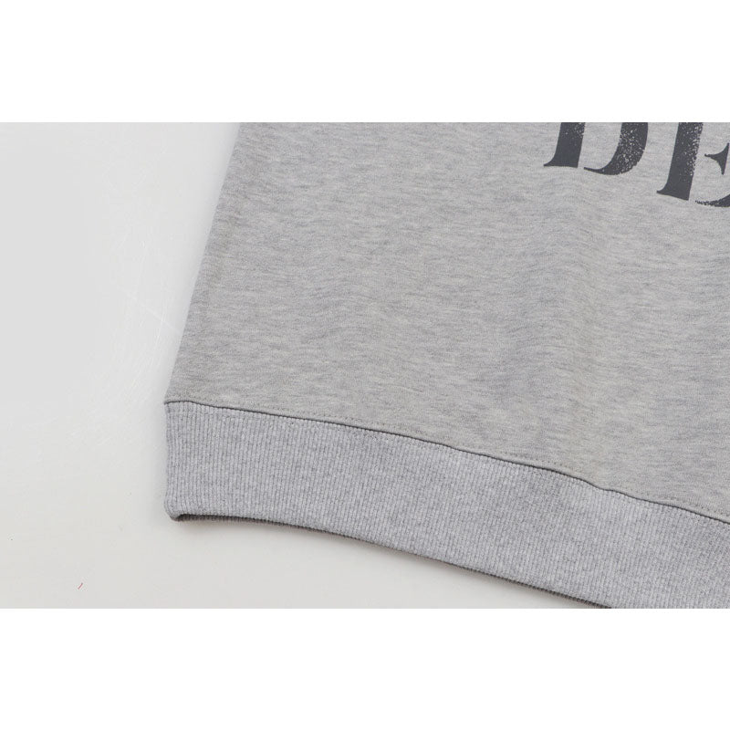 Gallery Dept Long Sleeve Shirt Letter Print Print Long Sleeve Crew Neck Sweater