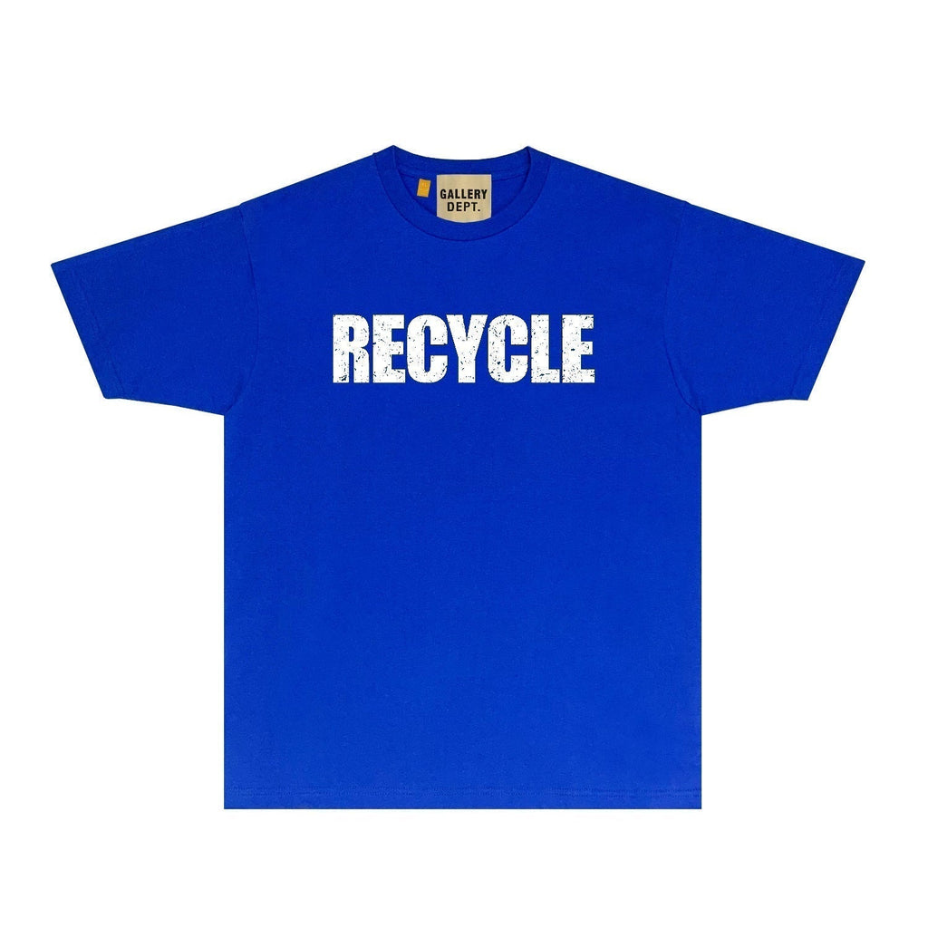 Gallery Dept T Shirt Retro Printed Loose Short-Sleeved Shirt (part2)