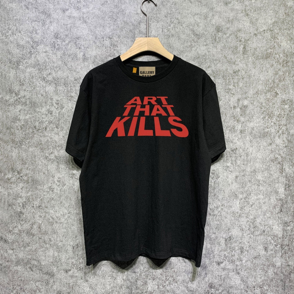 Gallery Dept T Shirt Retro Printed Loose Short-Sleeved Shirt (part2)