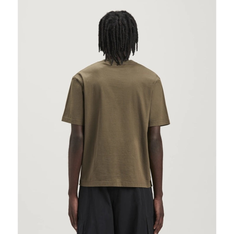 Palm Angels T-shirt Embroidered Letter Logo Short Sleeve T-shirt