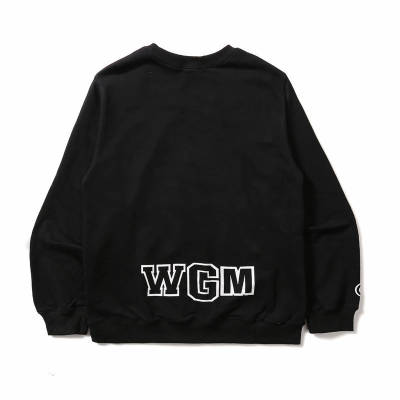 Bathing Ape Sweatshirt round Neck Sweater Autumn and Winter Men's and Women's Bottoming Shirt