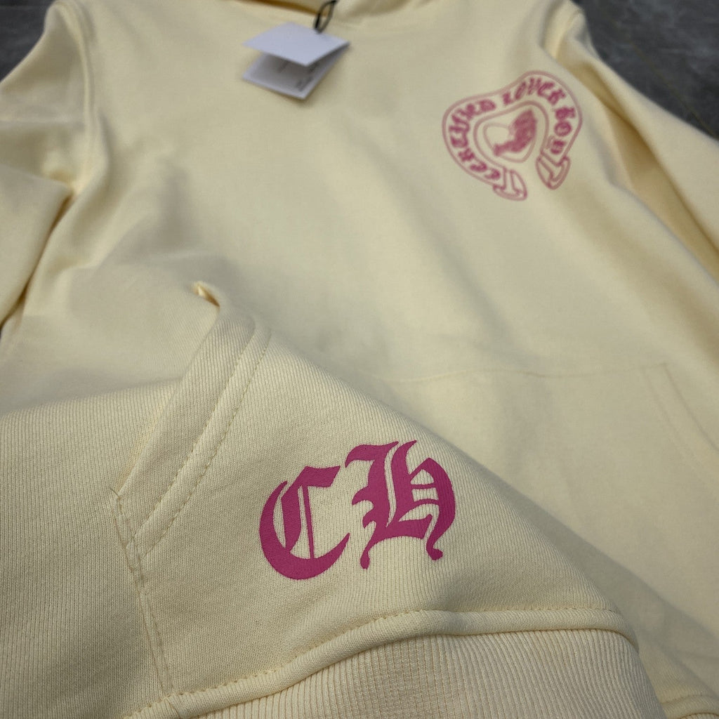 Chrome Heart Hoodie ChromeHearts Miami Cross Wash Make Old Hooded Loose Sweater