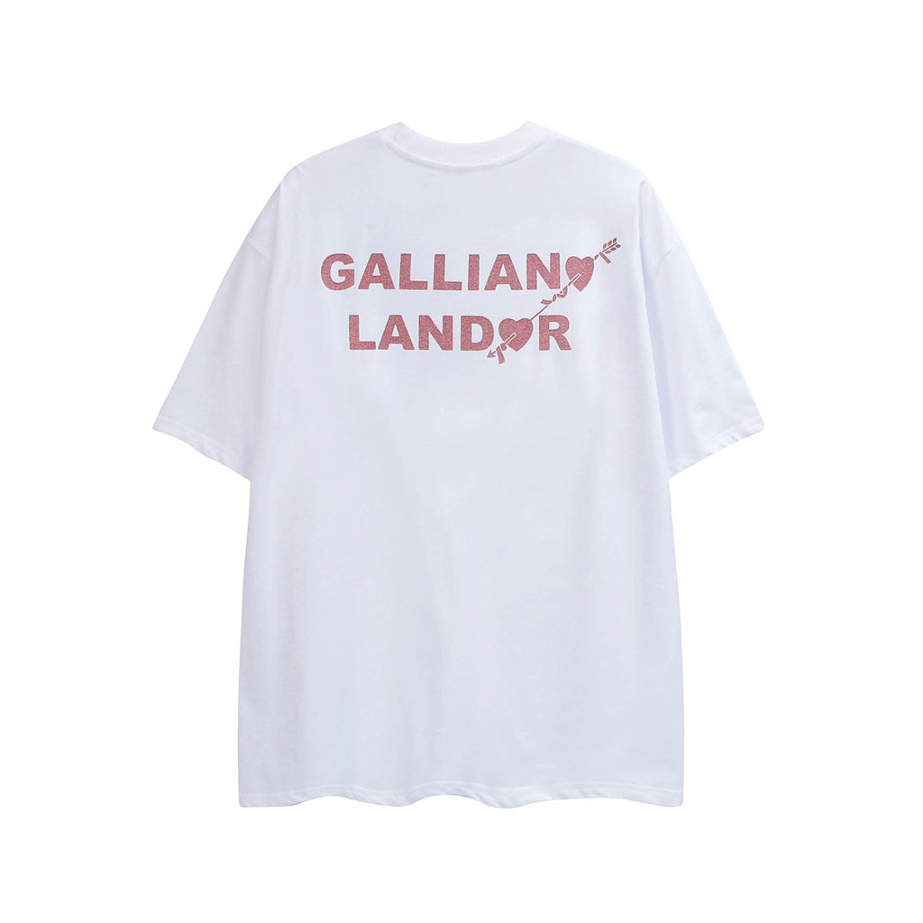 Gallery Dept T Shirts Spring/Summer Star Men's Wear Gallery Dept round Neck Short Sleeve Loose