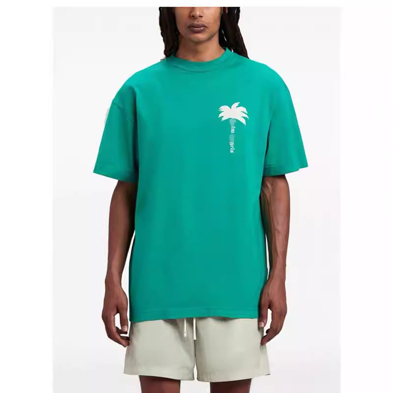 Palm Angels T-shirt Coconut Letter Print Short Sleeve T-shirt