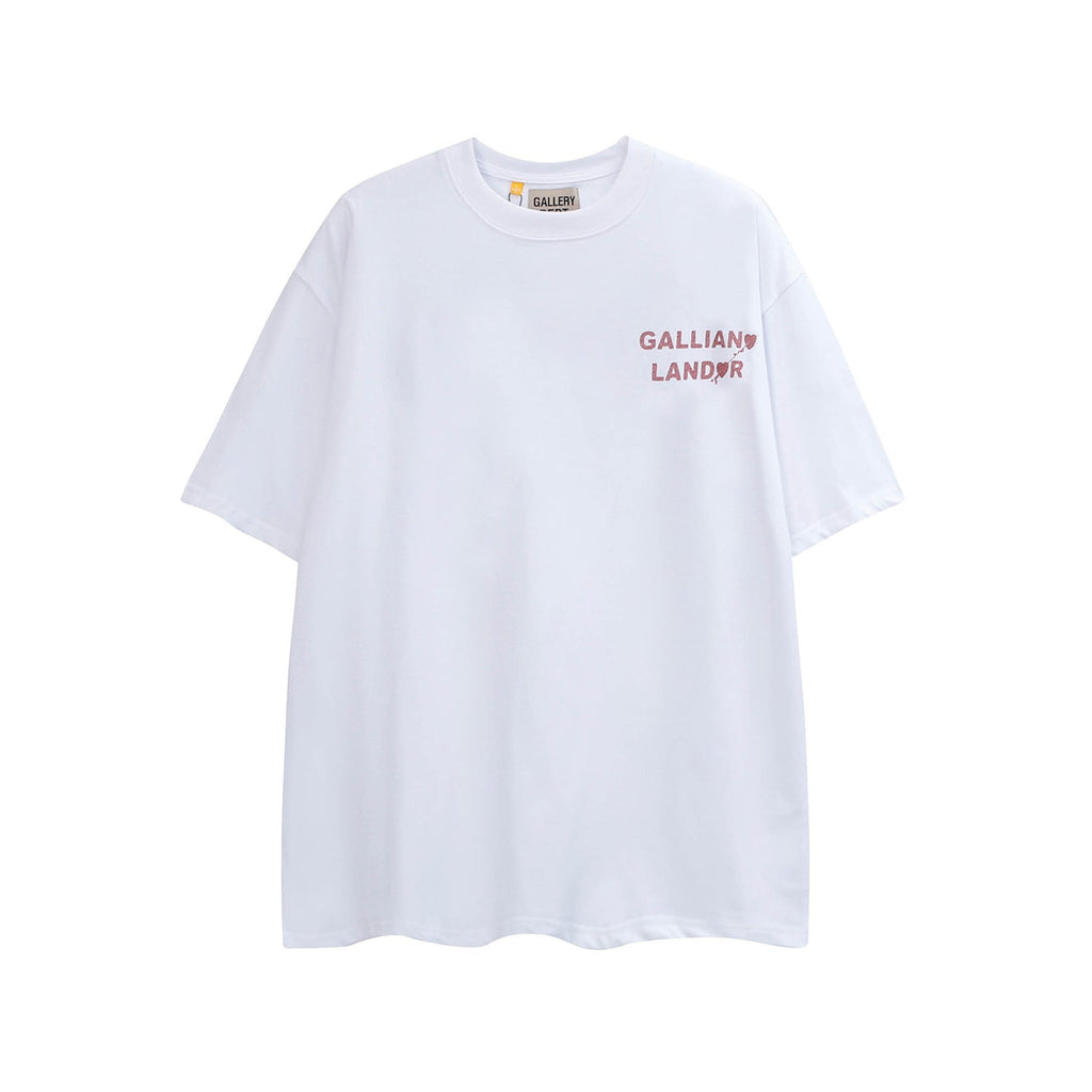 Gallery Dept T Shirts Spring/Summer Star Men's Wear Gallery Dept round Neck Short Sleeve Loose