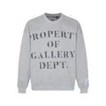 Gallery Dept Long Sleeve Shirt Letter Print Print Long Sleeve Crew Neck Sweater