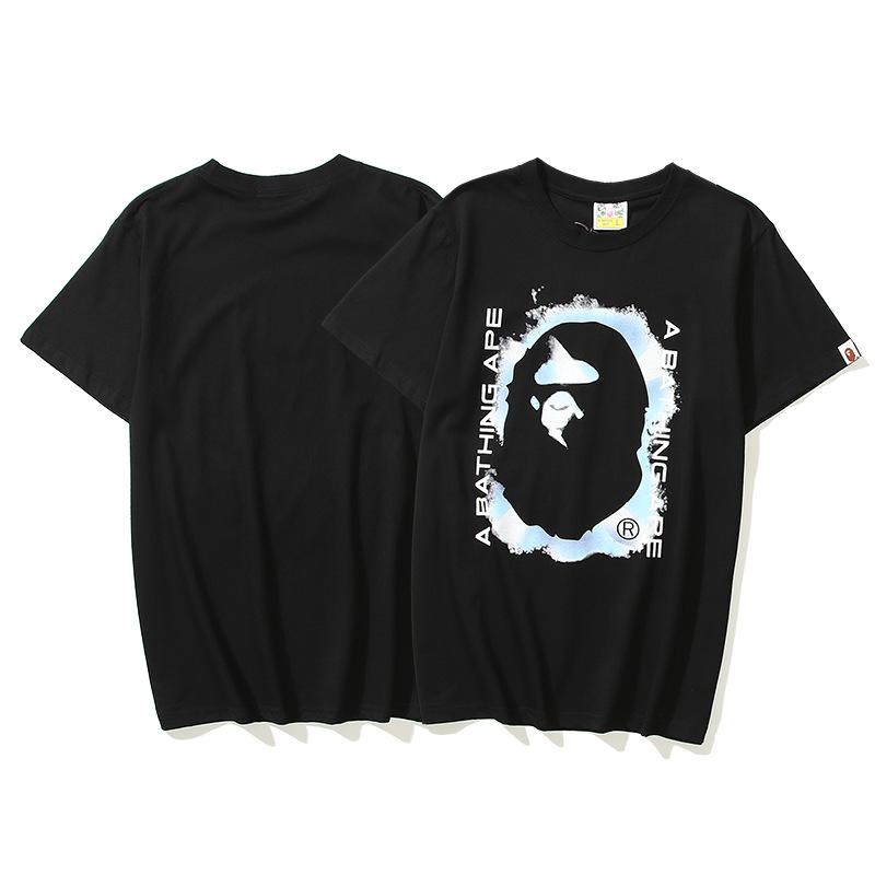 Bathing Ape T-Shirt Summer Lettered Casual