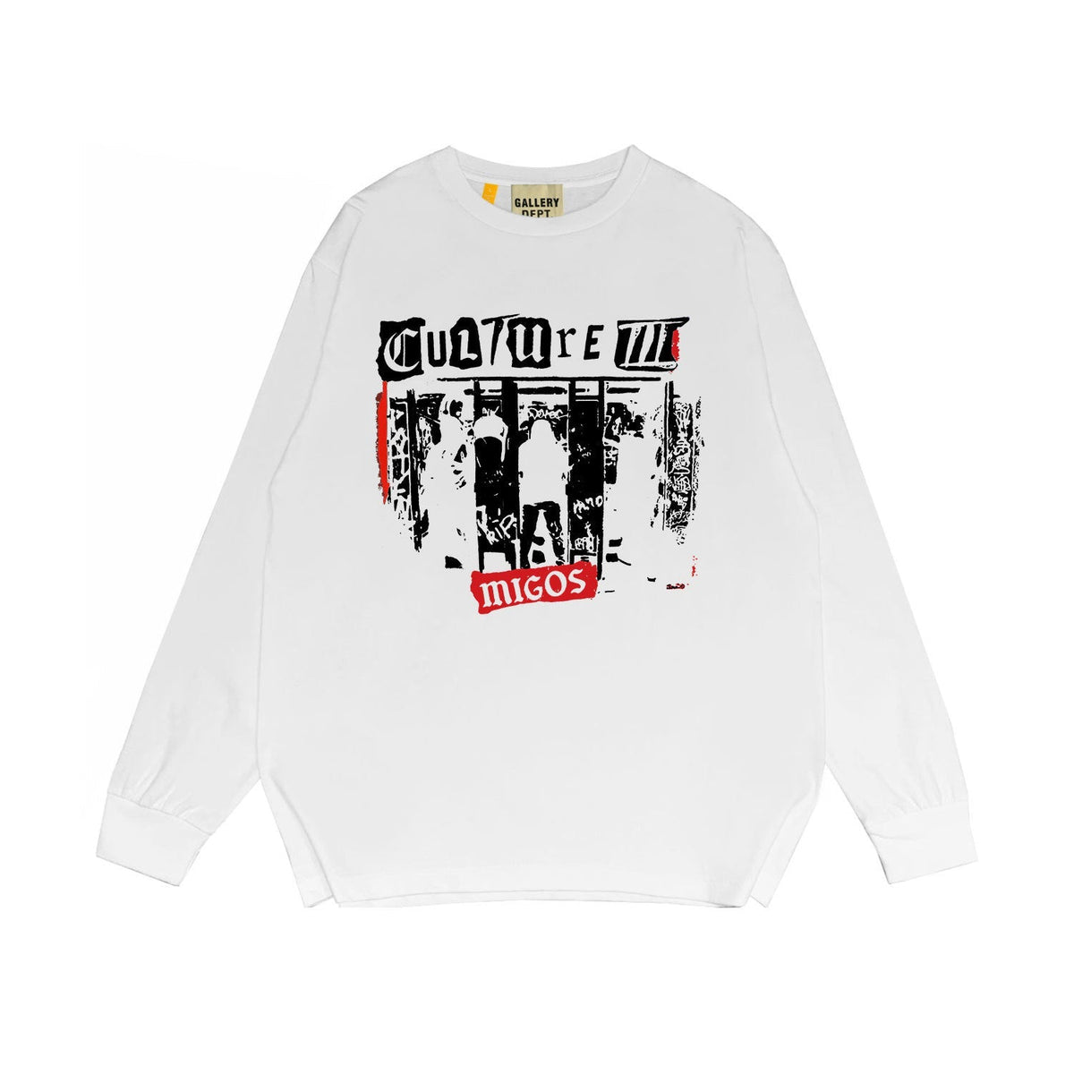 Gallery Dept Long Sleeved Shirt Fashion Brand Long Sleeve Long-Sleeved T-shirt Blouse