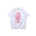 Bathing Ape T-Shirt Casual Pink T-shirt Short Sleeve