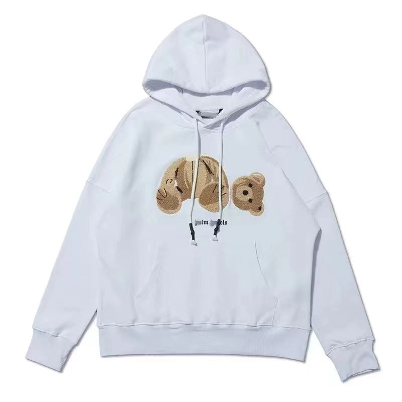 Palm Angle Sweatshirt Palm Angels Embroidered Hoodie Male and Female Couple BF Loose