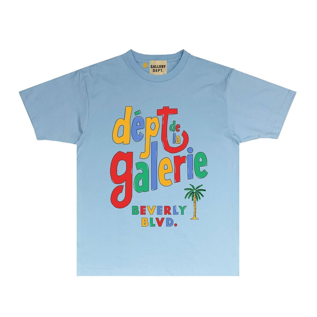 Gallery Dept T Shirts Fashion Brand Tee Shirt Short Sleeve T-shirt Blouse