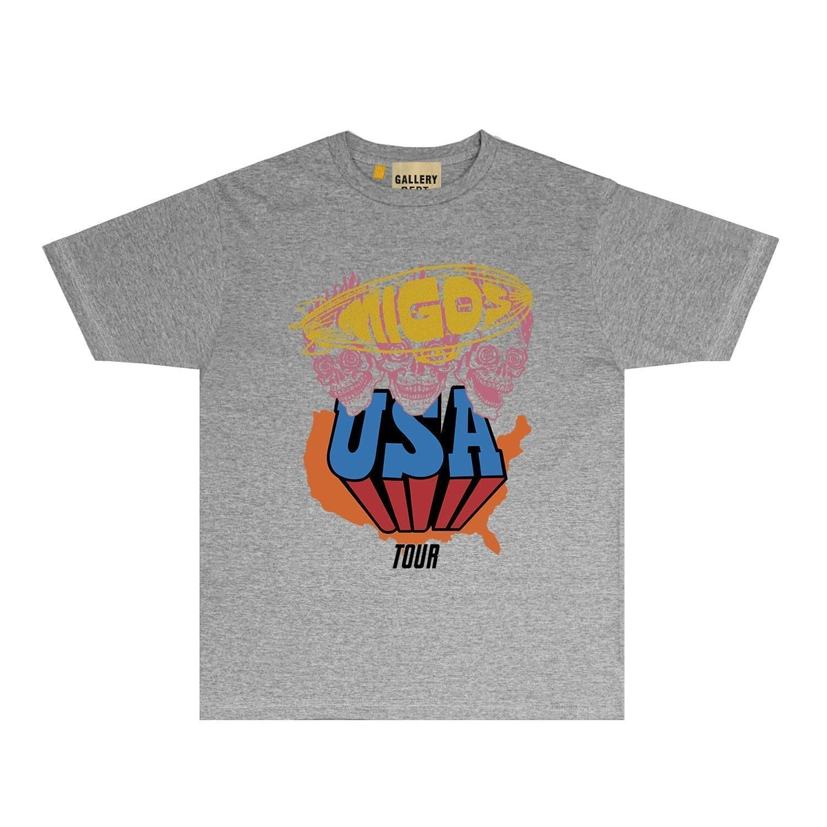 Gallery Dept T Shirts European And American Tee Shirt Short Sleeve T-Shirt Blouse