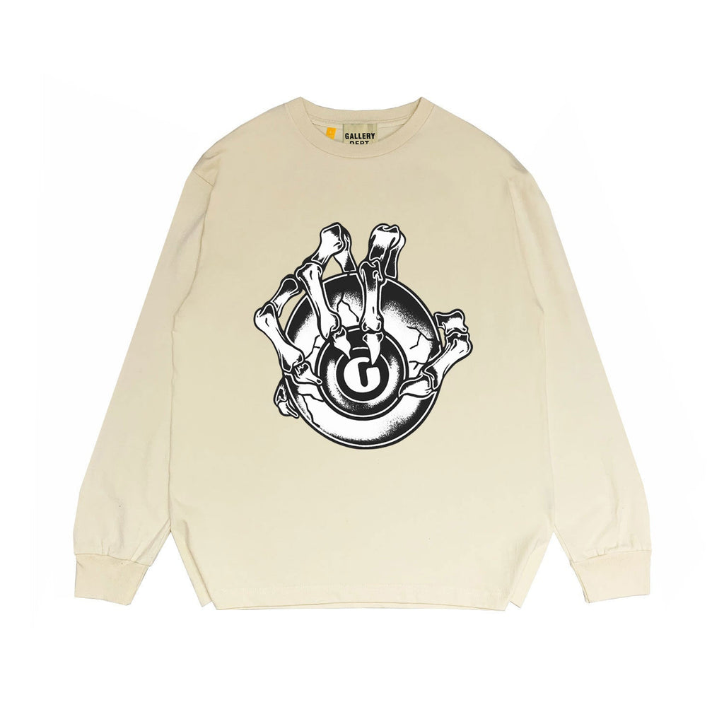 Gallery Dept Long Sleeved Shirt Fashion Brand Long Sleeve Long-Sleeved T-shirt Blouse