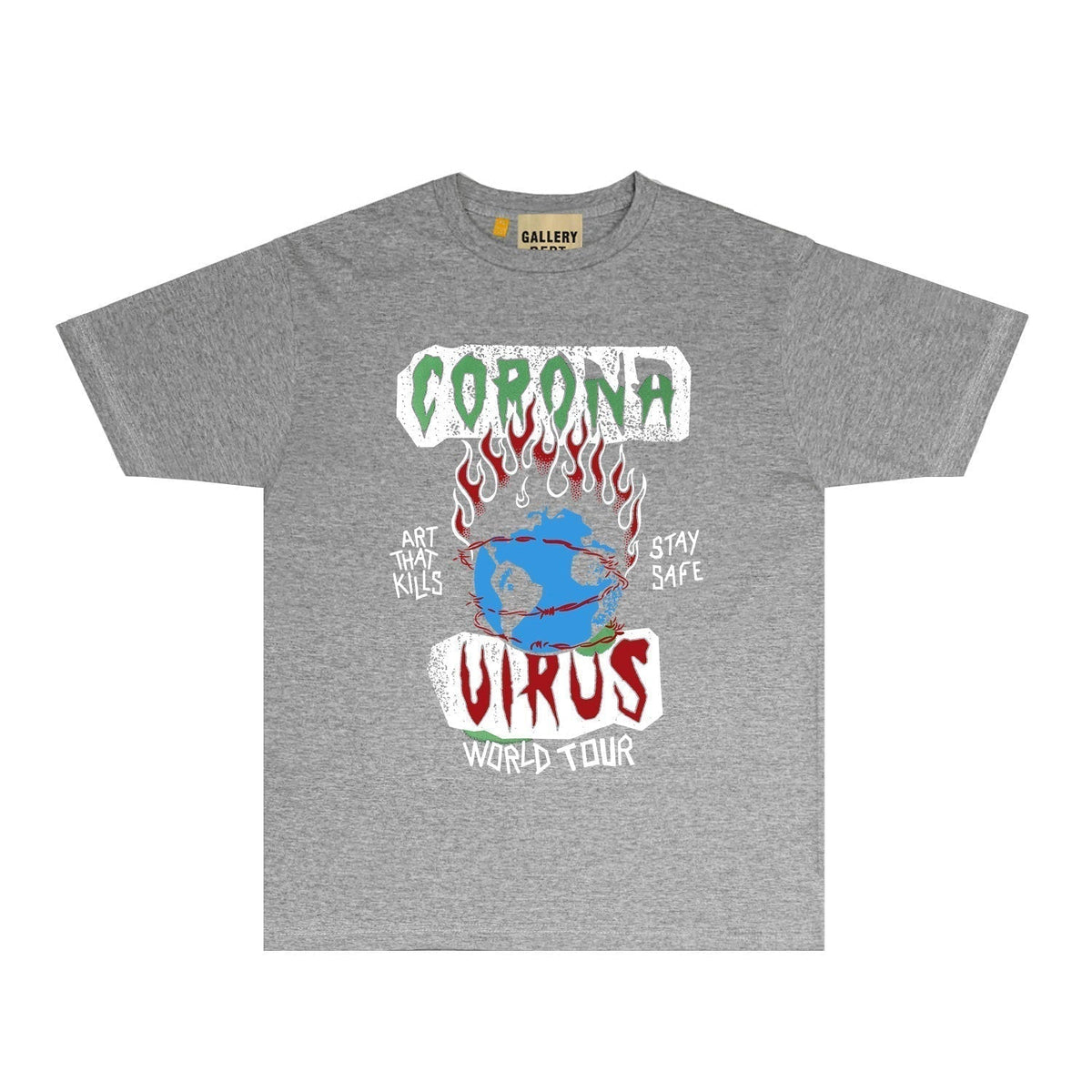 Gallery Dept T Shirts European And American Tee Shirt Short Sleeve T-Shirt Blouse