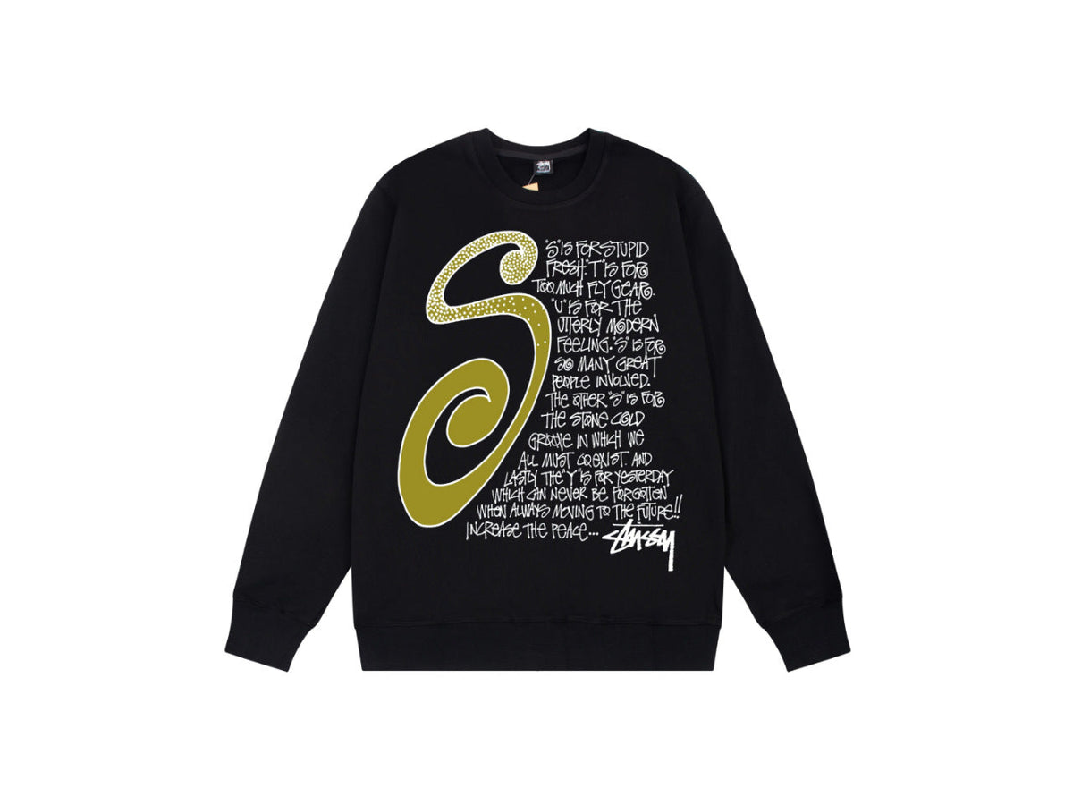 Stussy Sweatshirts Fashion Classic Sweatshirts