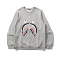Bathing Ape Sweatshirt round Neck Sweater Autumn and Winter Men's and Women's Bottoming Shirt
