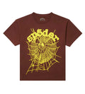 Sp5der Worldwide OG Web Tee Brown
