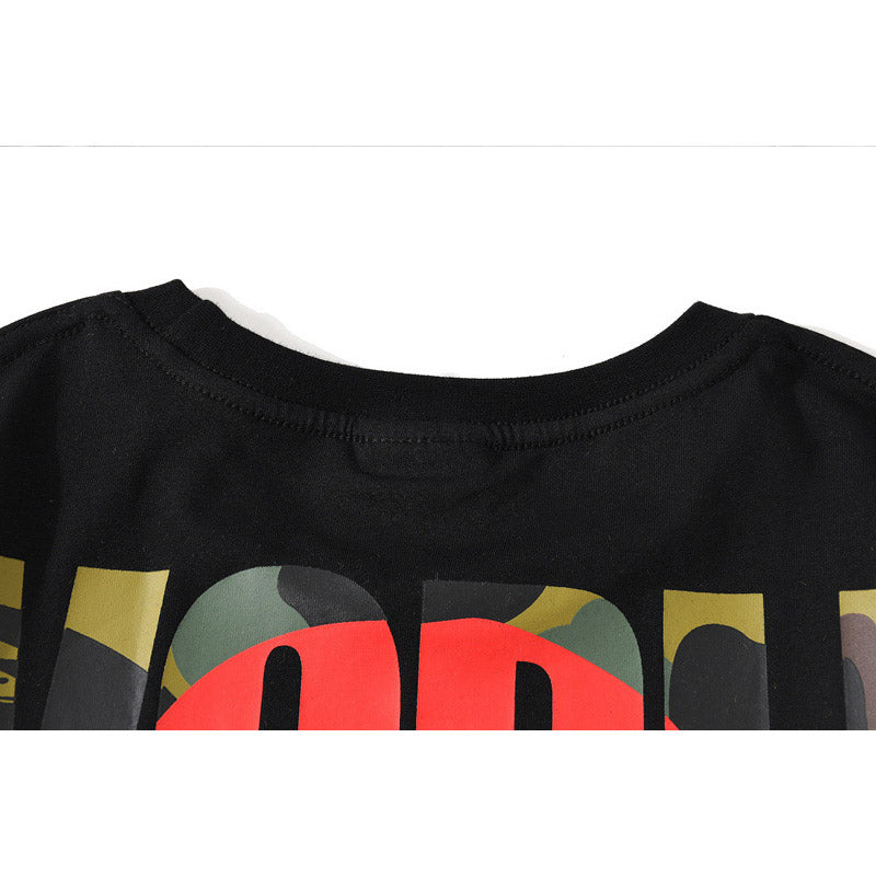 Bathing Ape T-Shirt Summer Menswear Casual Short Sleeve T-shirt