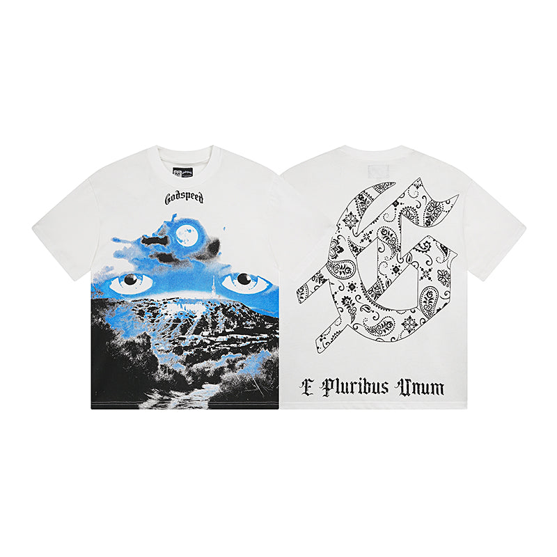 Godspeed T-shirts Retro Fantasy Pattern