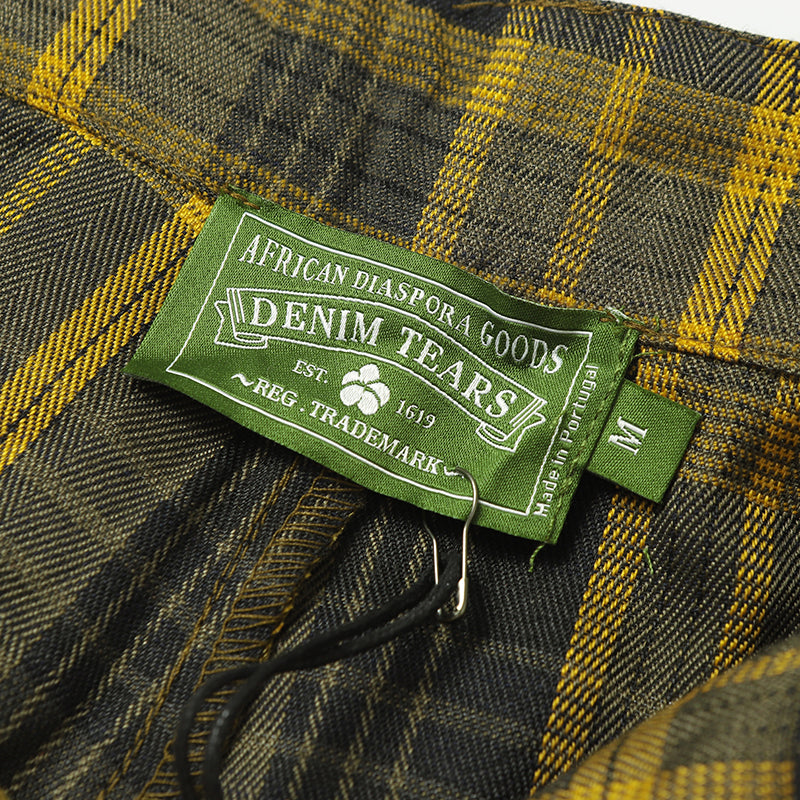 Denim Tears Shorts Kapok Plaid Shorts